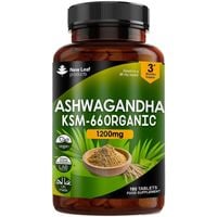 New Leaf Ashwagandha KSM-66 Tablets 180's